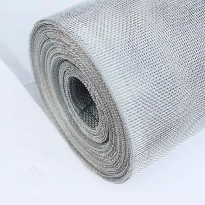 Сетка алюминиевая просечно-вытяжная с черной с мелкой ячейкой в рулонах 0,8х6х6 мм в&nbsp;Казани