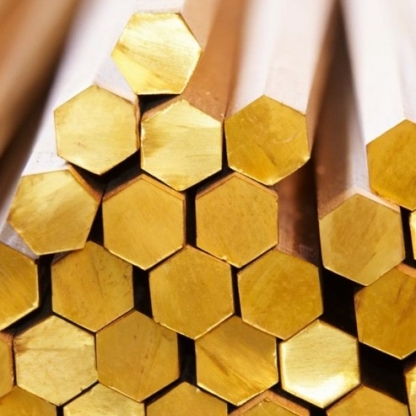 Шестигранник латунный тянутый полутвердый Л63 27 мм ГОСТ 2060-2006 в&nbsp;Казани